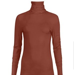 T- Neck Pima Cotton Top